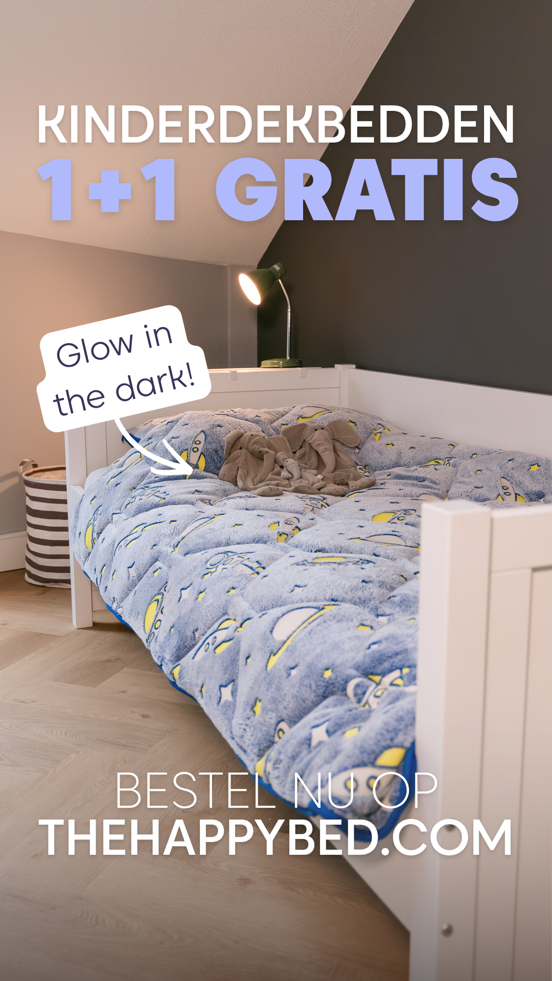 HappyBed Facebook ad
