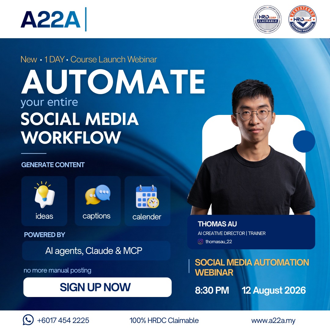 AI Creatives Training by Thomas Au Facebook ad