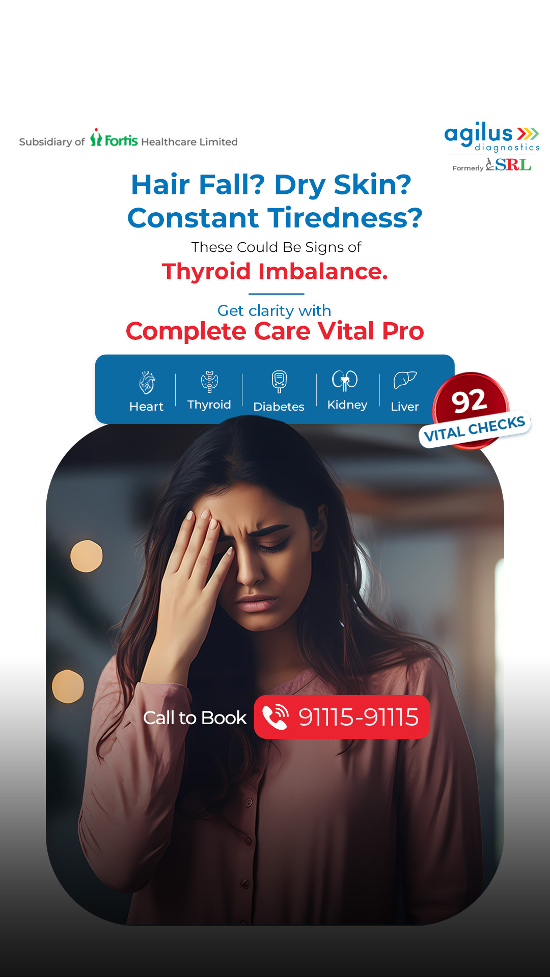 Agilus Diagnostics Facebook ad