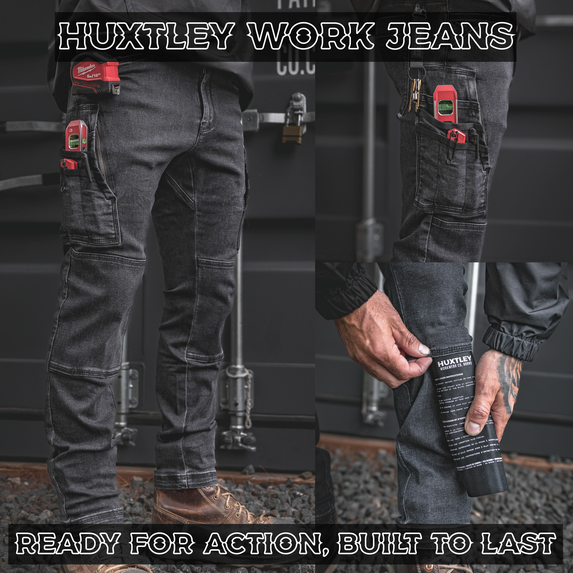Huxtley Workwear Co. Facebook ad