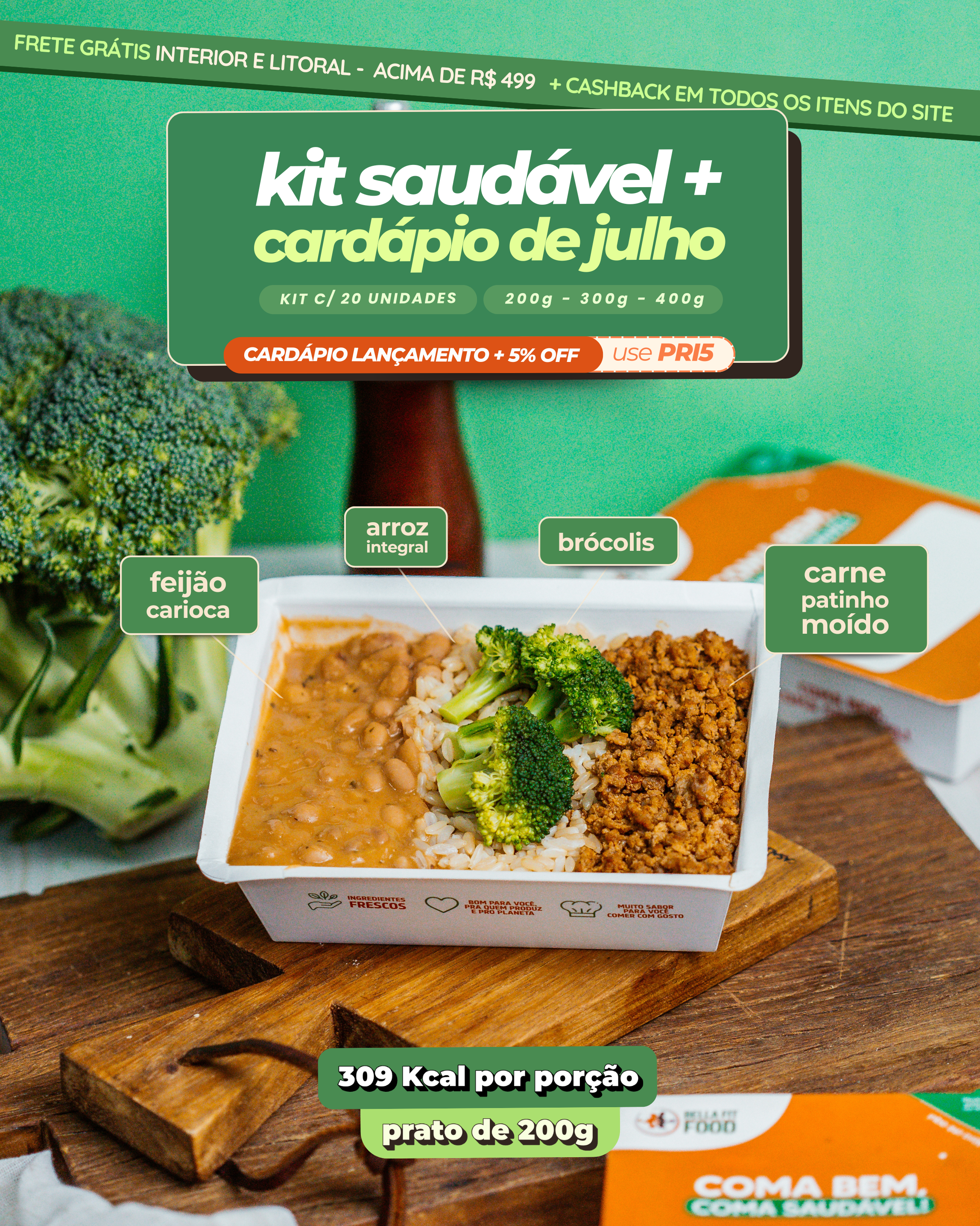 Bella Fit Food Facebook ad