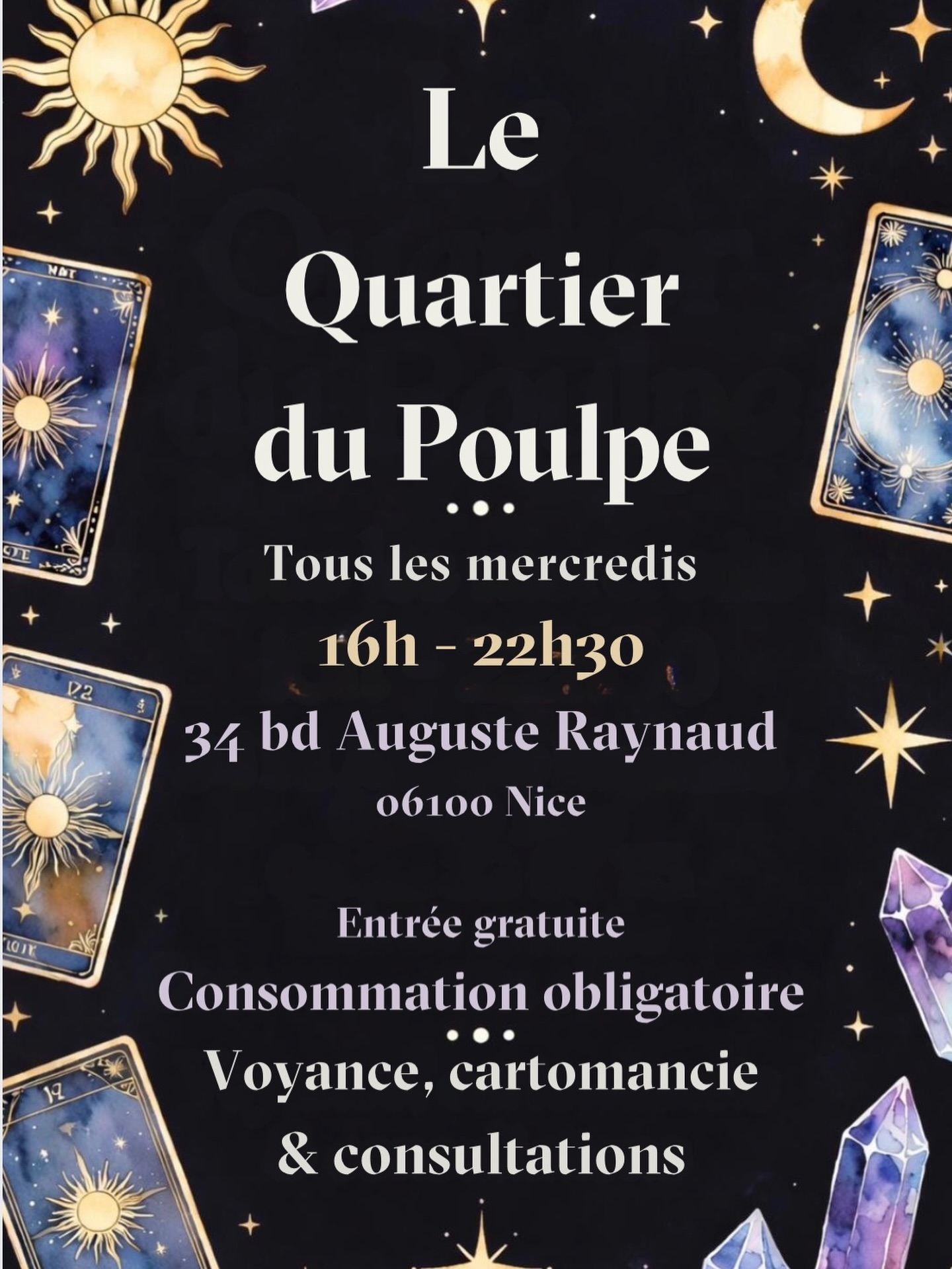 Le Quartier Du Poulpe Facebook ad: Le Quartier du Poulpe vous ouvre ses portes