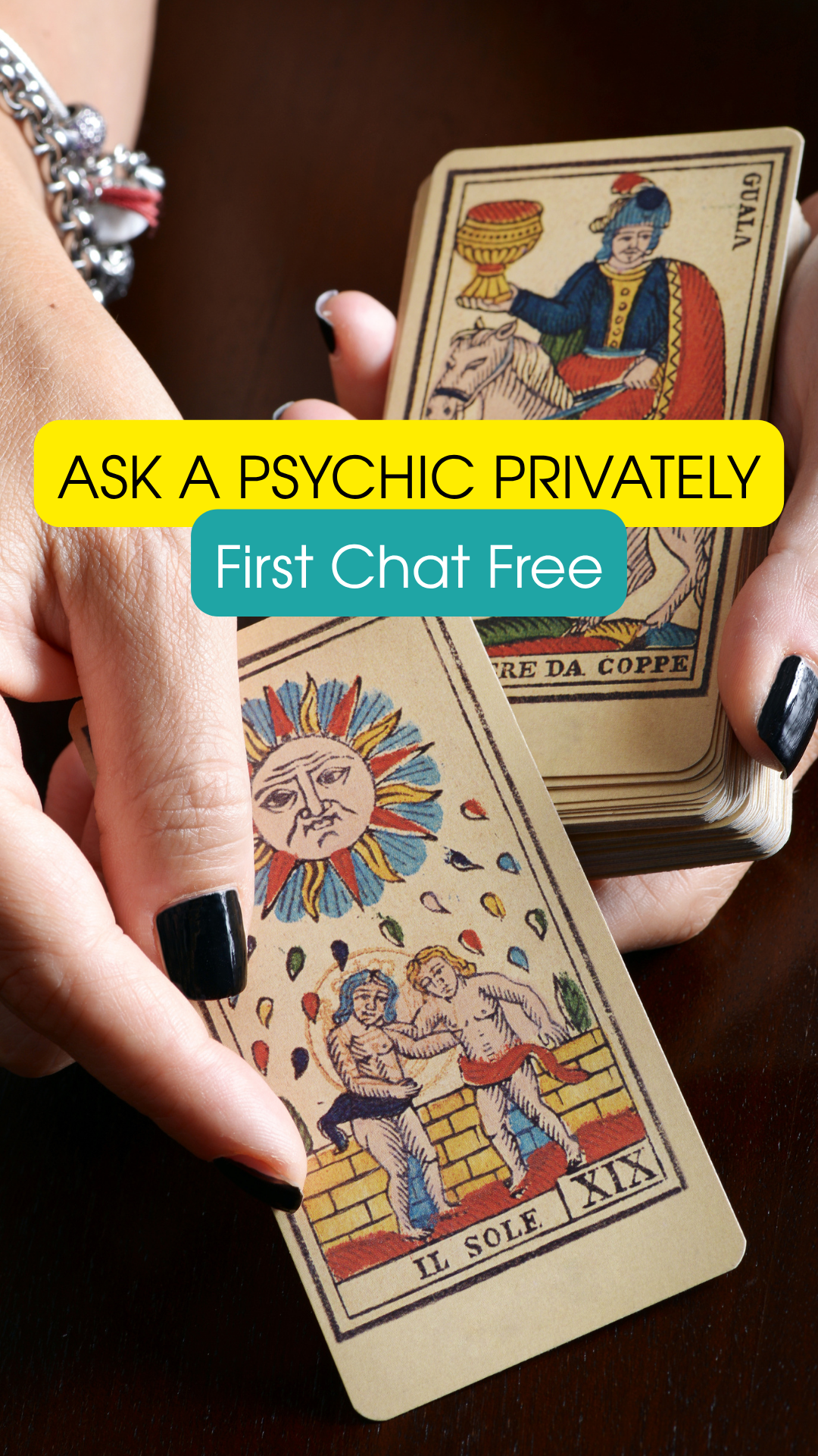 PsychicBook Facebook ad: Live Psychic Readings