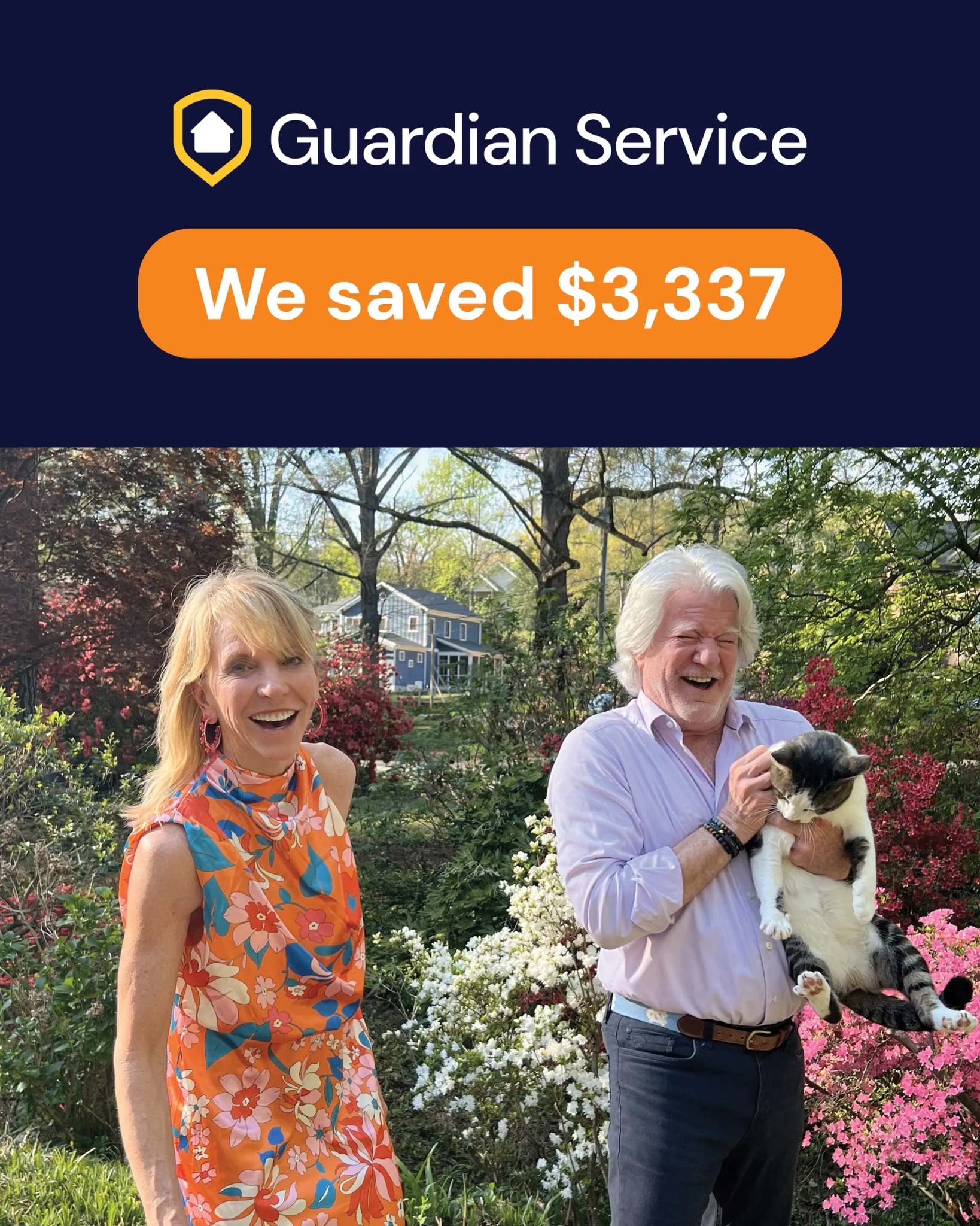 Guardian Service Facebook ad from May 21, 2026