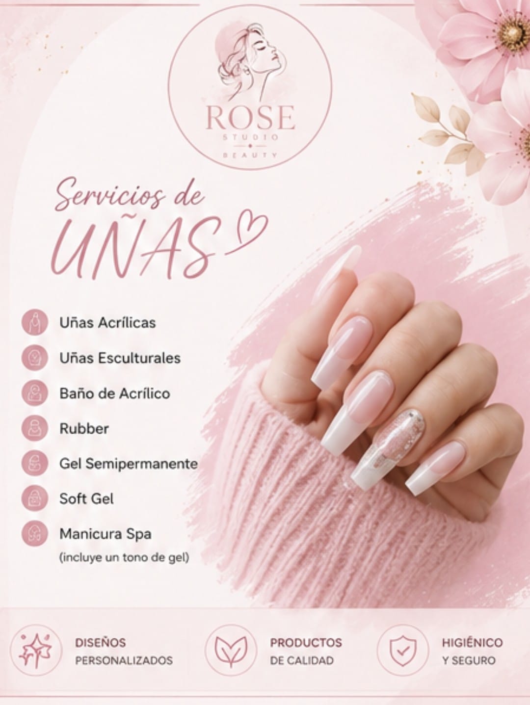 Rose Salon Facebook ad: ROSE STUDIO BEAUTY | SALÓN DE BELLEZA EN…