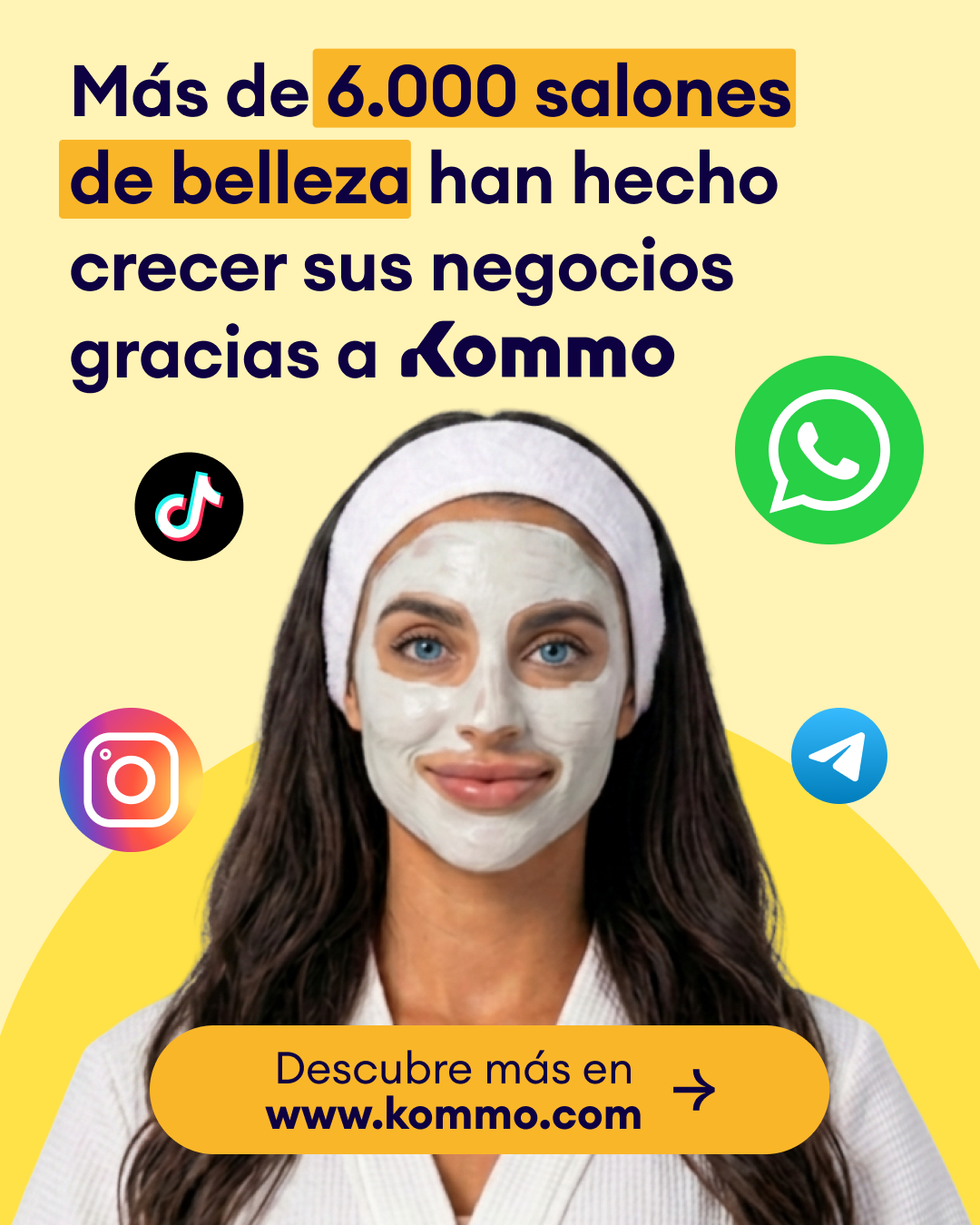 Kommo Español Facebook ad