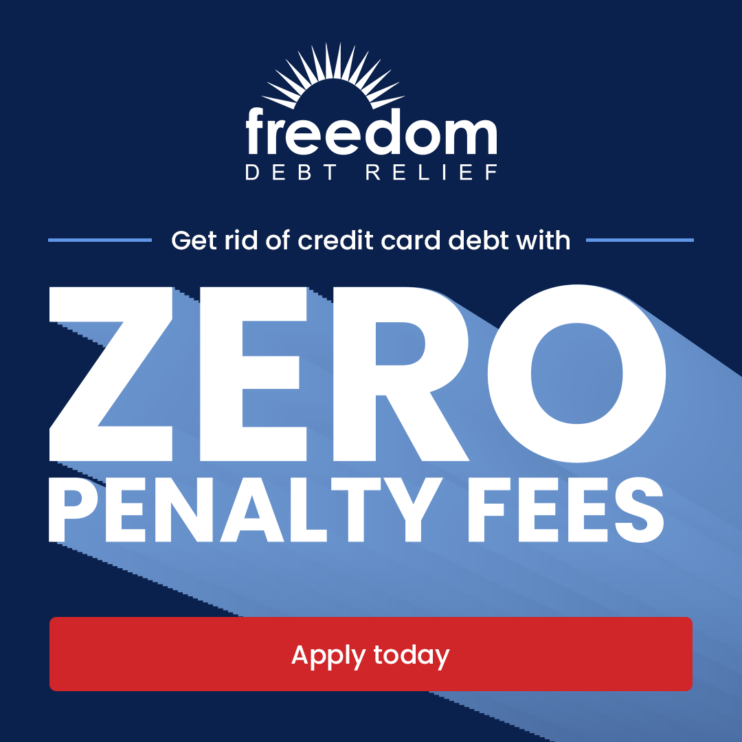 Freedom Debt Relief Facebook ad