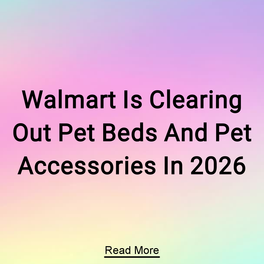 Trendy 365 Facebook ad: Walmart Is Clearing Out Pet Beds And Pet Accessories In…