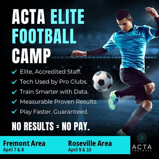 ACTA Football Facebook ad
