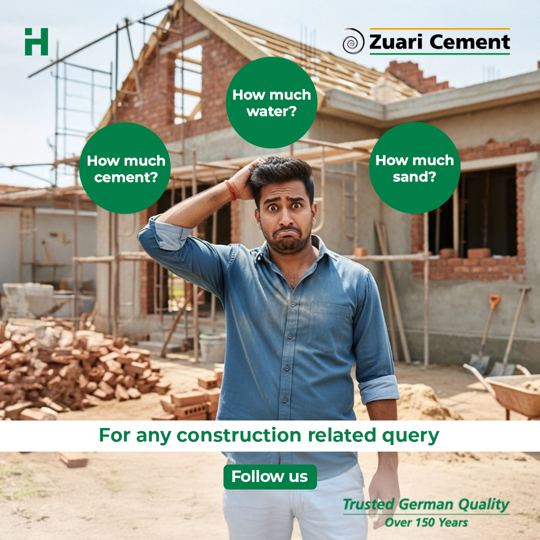 Zuari Cement Limited Facebook ad: How much cement, how much sand, how much…