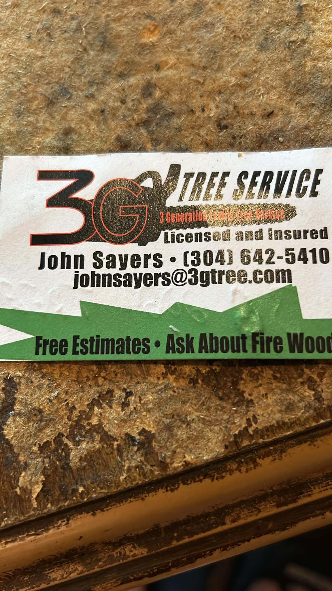 3gtree.com Facebook ad: Tree work