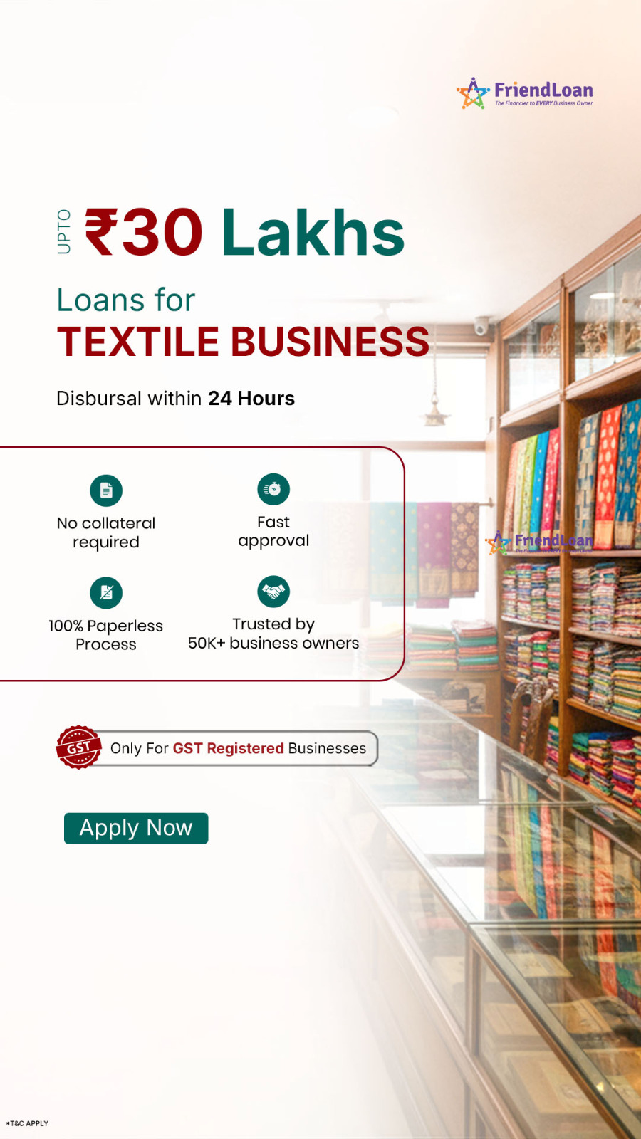 FriendLoan:Business Loans in 59 Minutes Facebook ad from Dec 18, 2025
