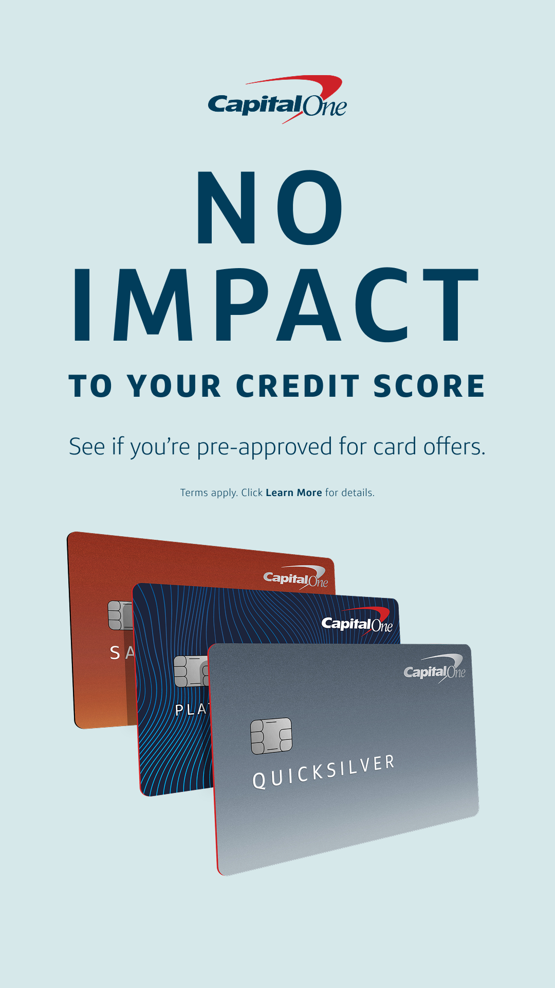 Capital One Facebook ad
