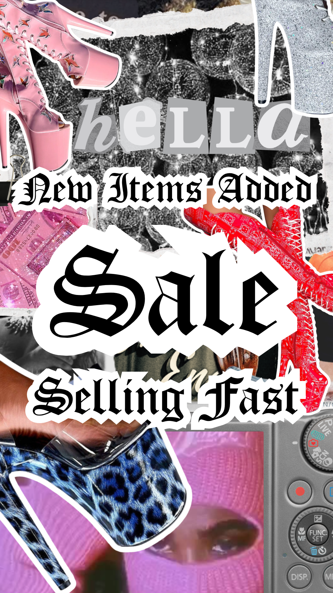 Hella Heels Facebook ad
