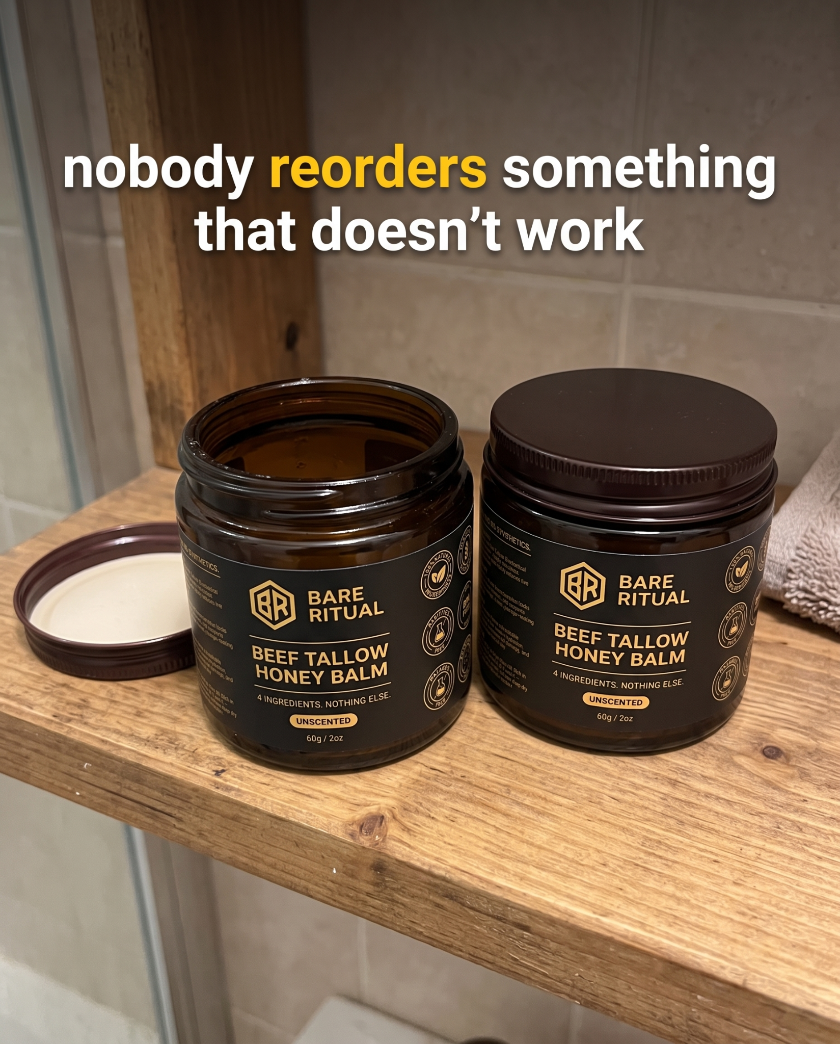 Bare Ritual Facebook ad