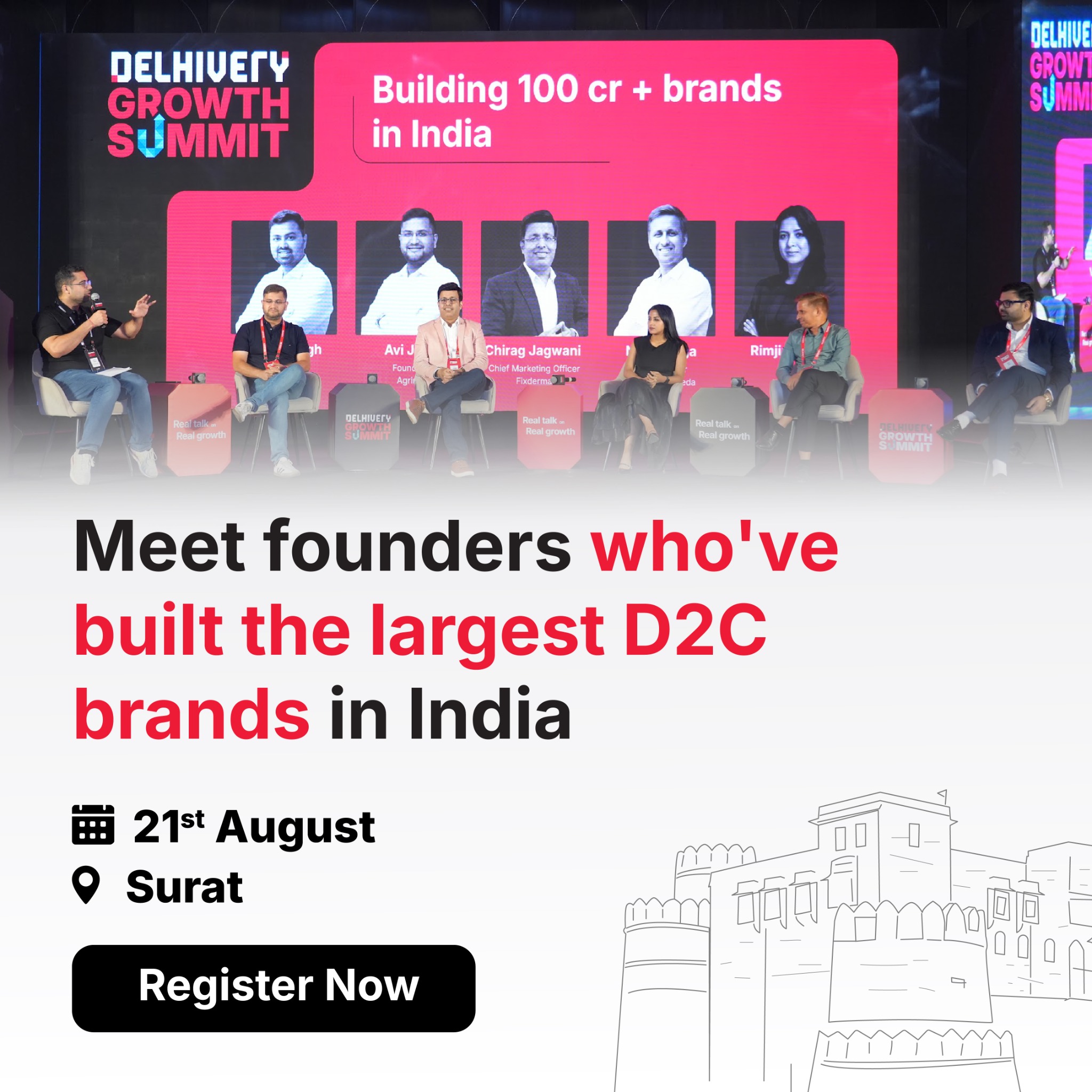 Delhivery Facebook ad