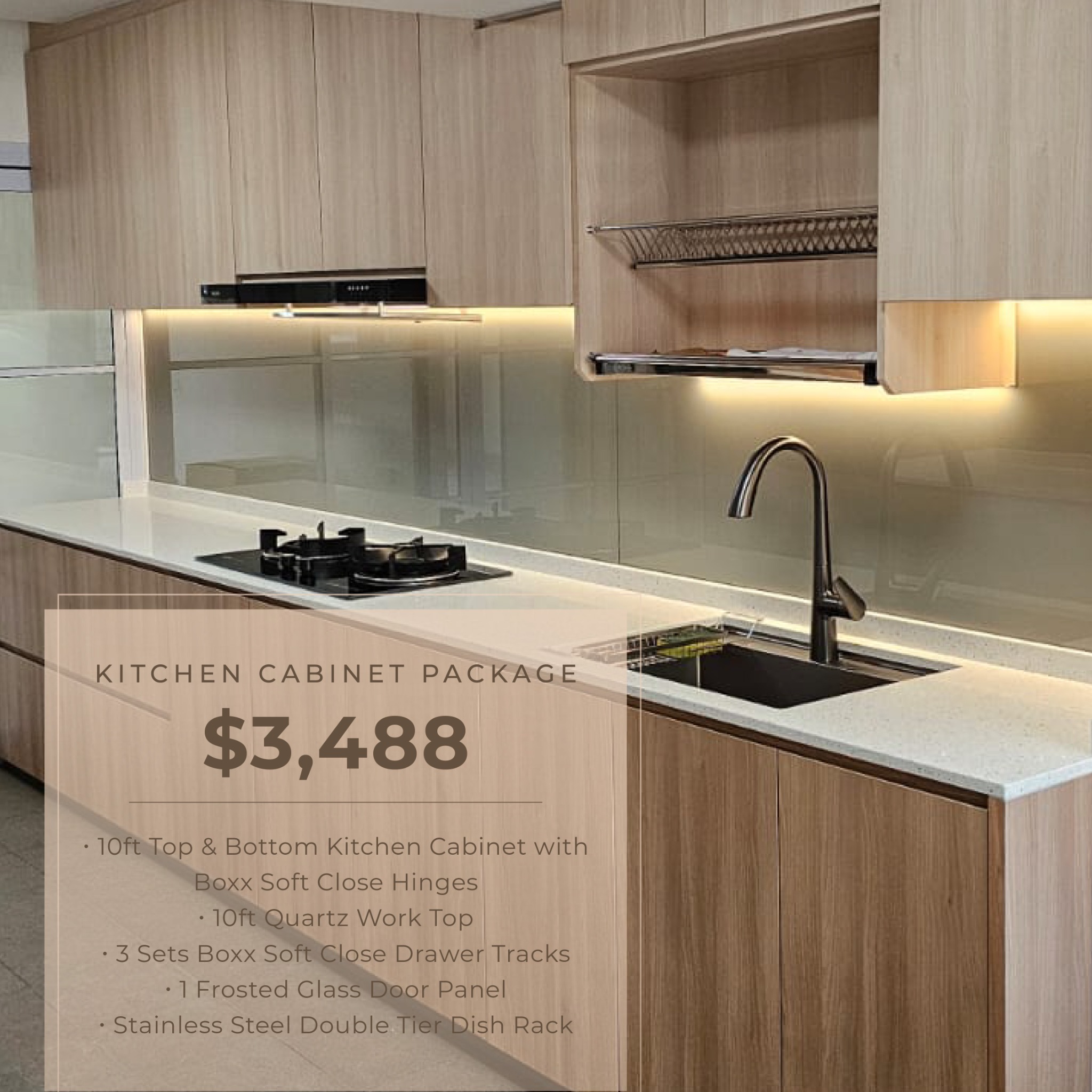 Ideal Concept Design Facebook ad: Enquire About Our Promo