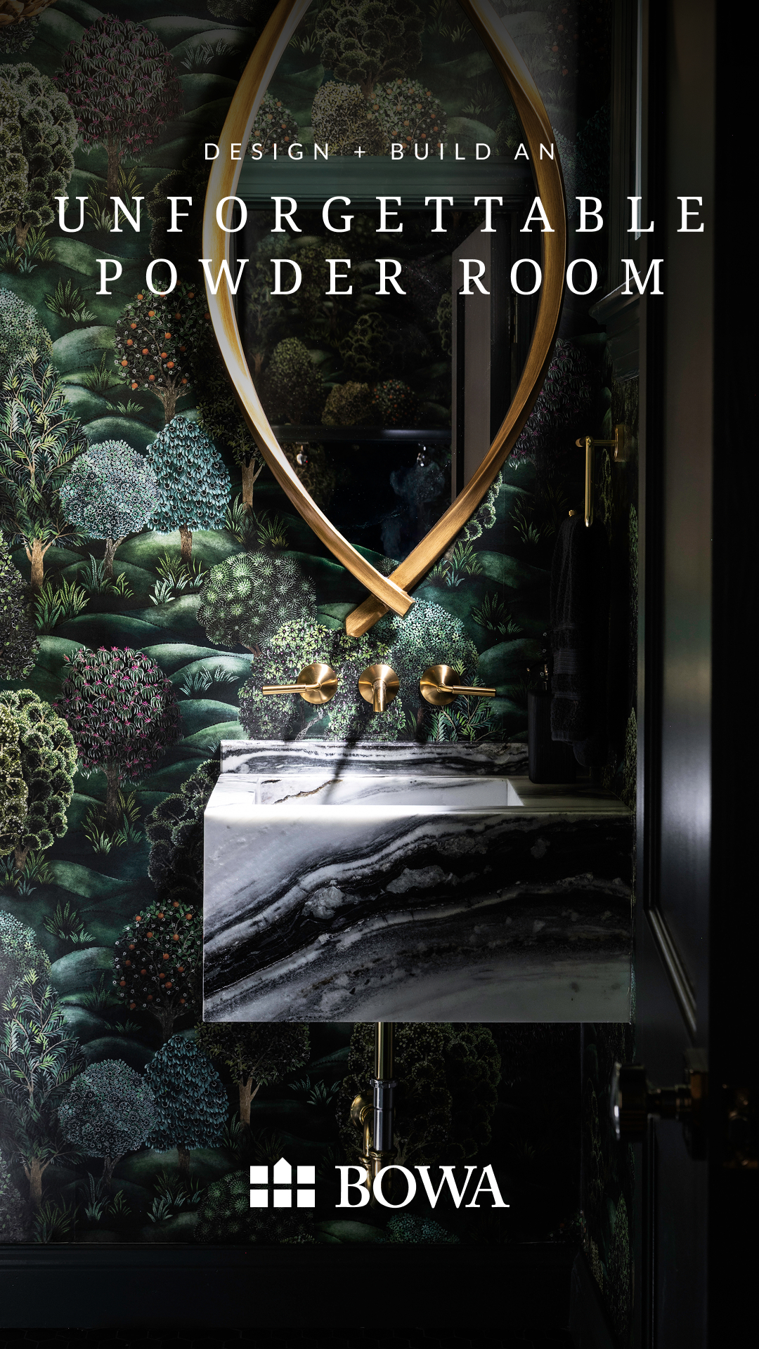 BOWA Facebook ad: Build A Bespoke Bathroom