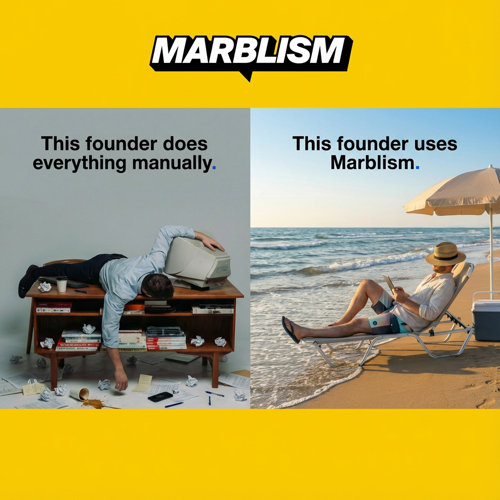 Marblism Facebook ad