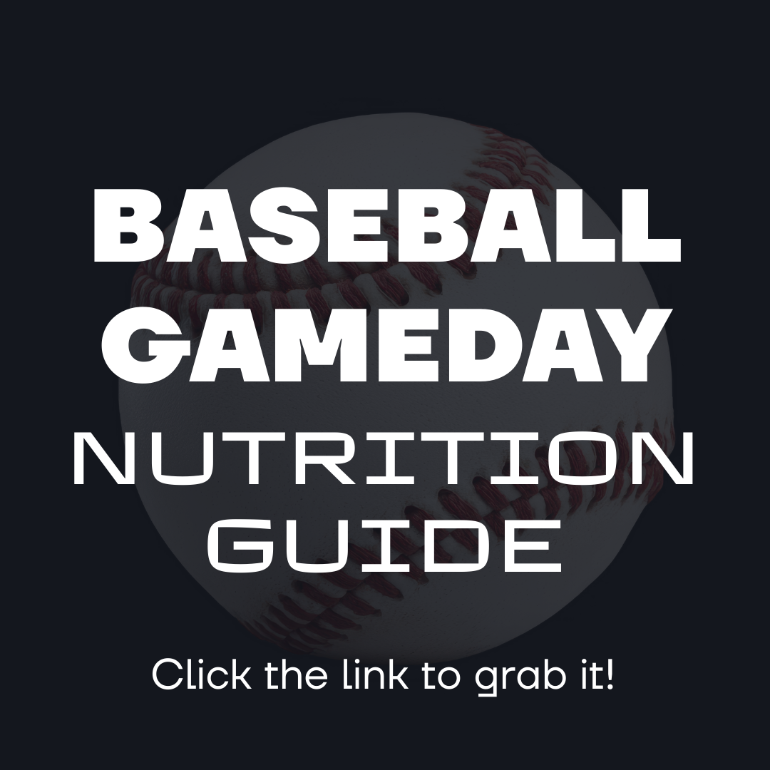 Kelsey Poulter Facebook ad: Baseball Game Day Nutrition Guide and Course