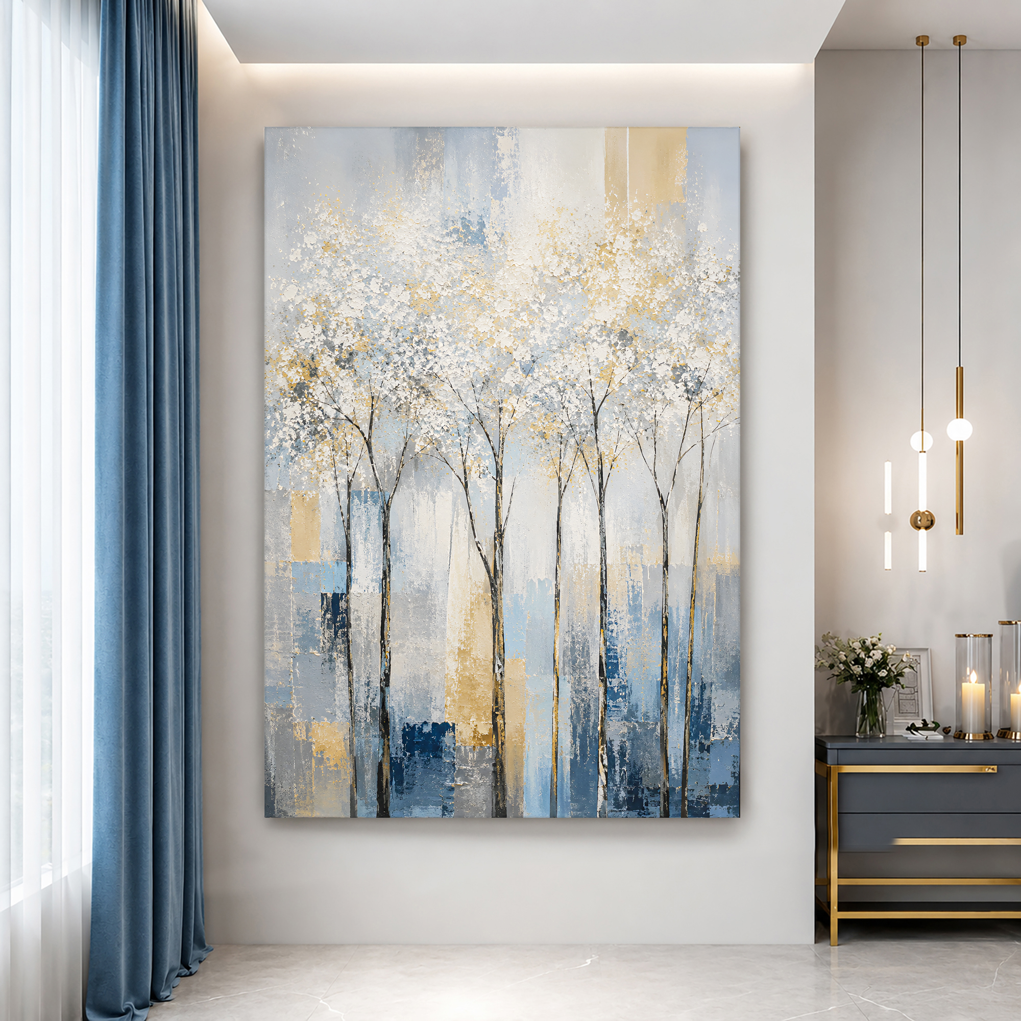Tailored Canvases - Personalized Art Facebook ad: Whispering Forest | Made in the USA | Ships Fast