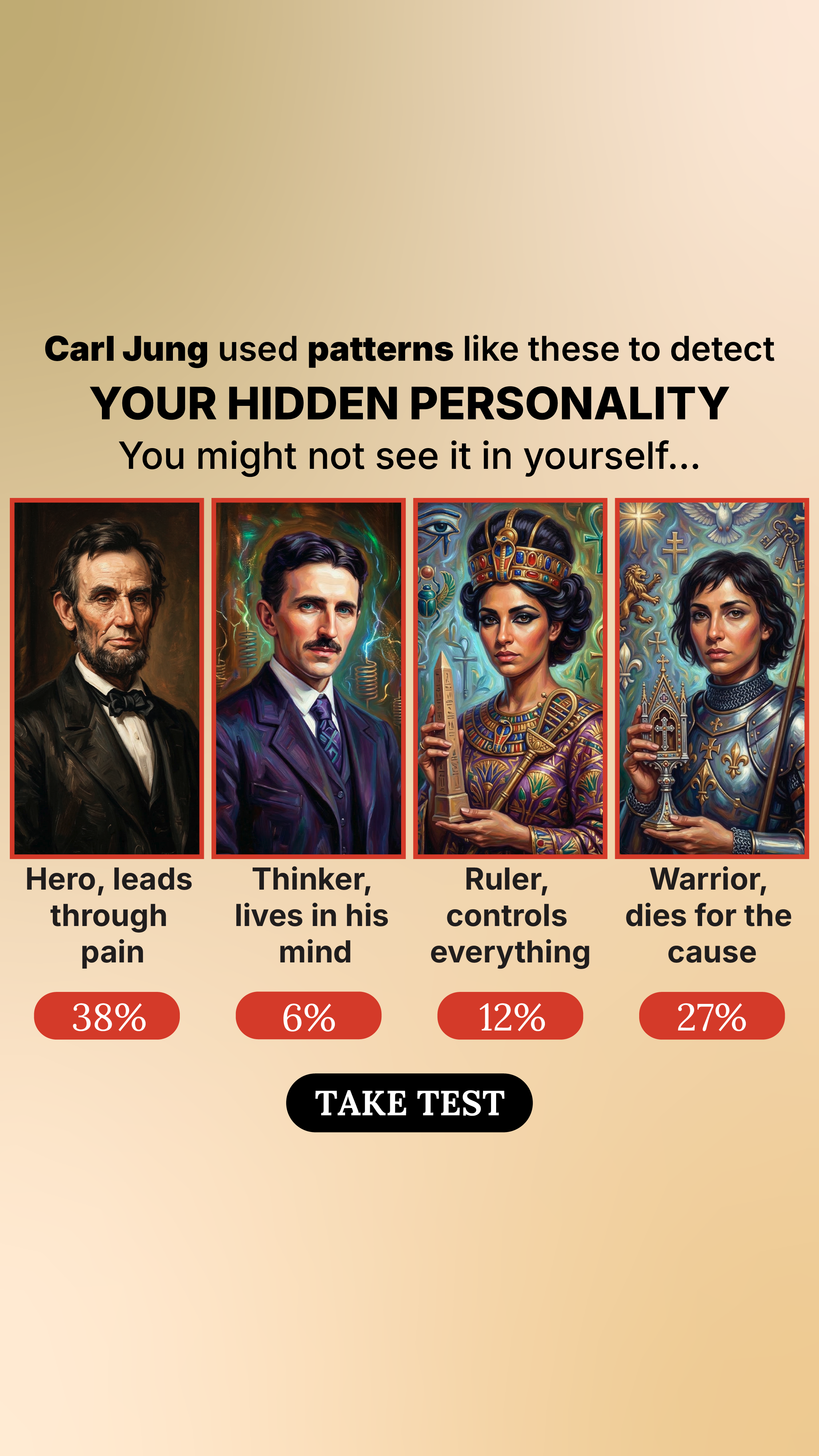 Personality Type Facebook ad