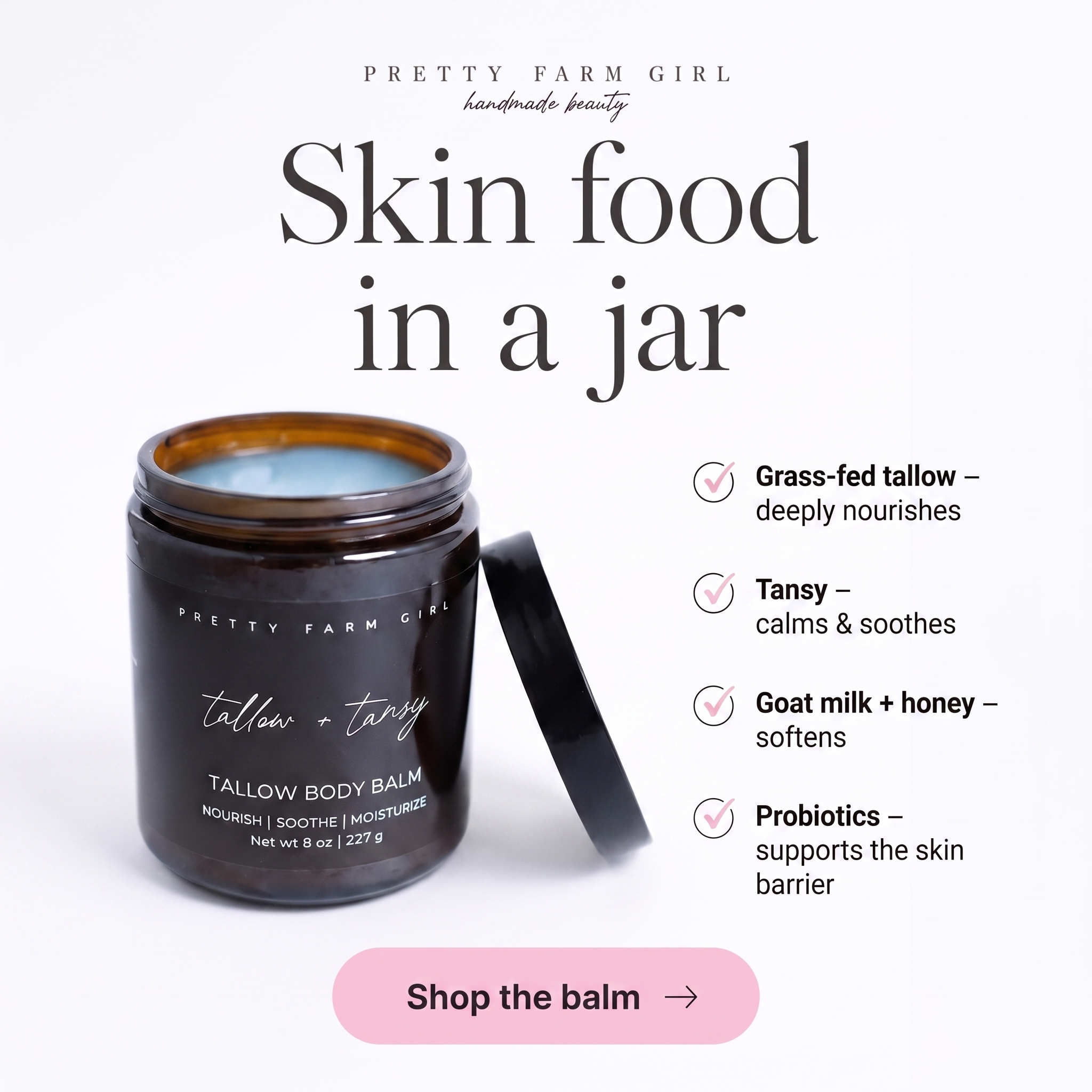 Pretty Farm Girl Facebook ad