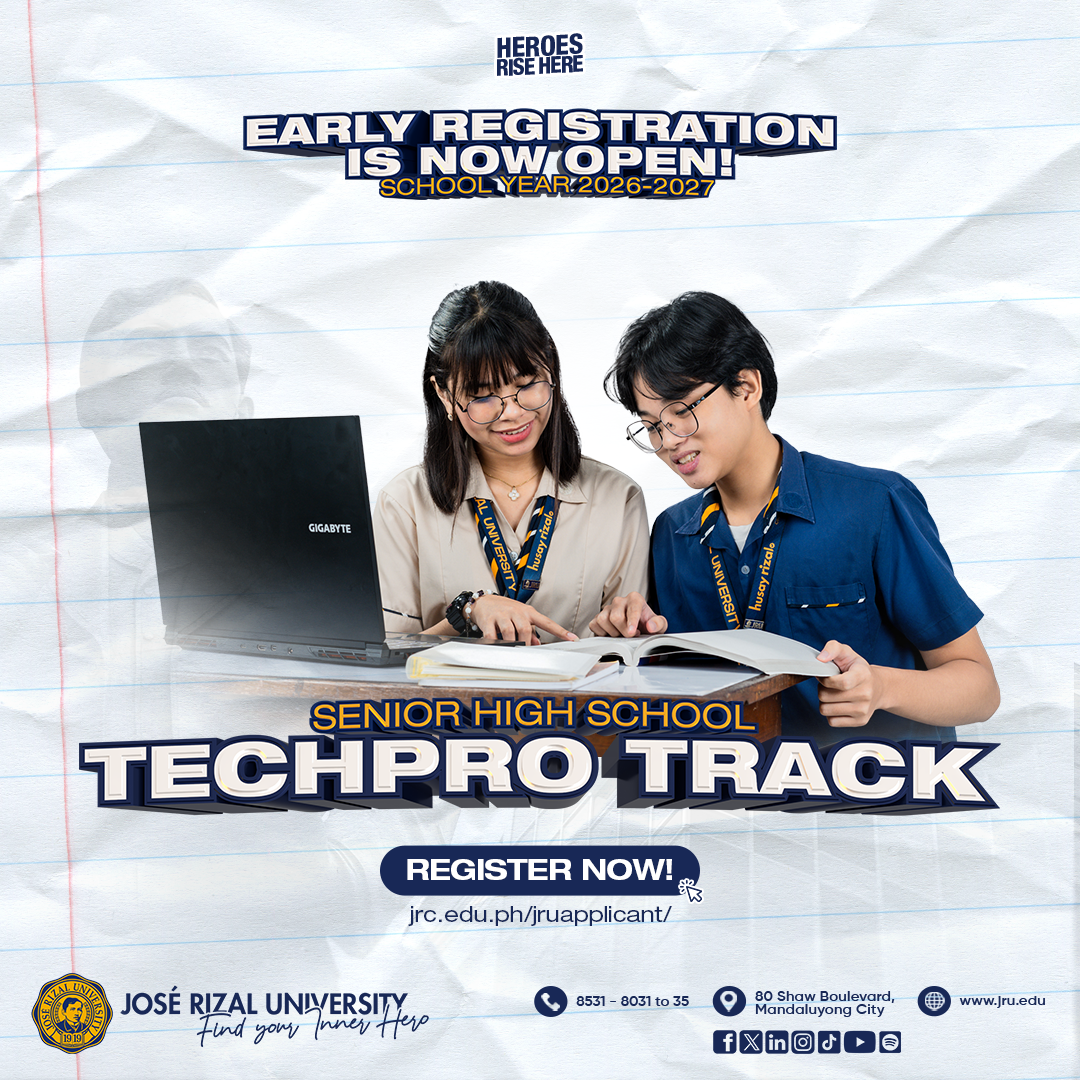 José Rizal University Facebook ad