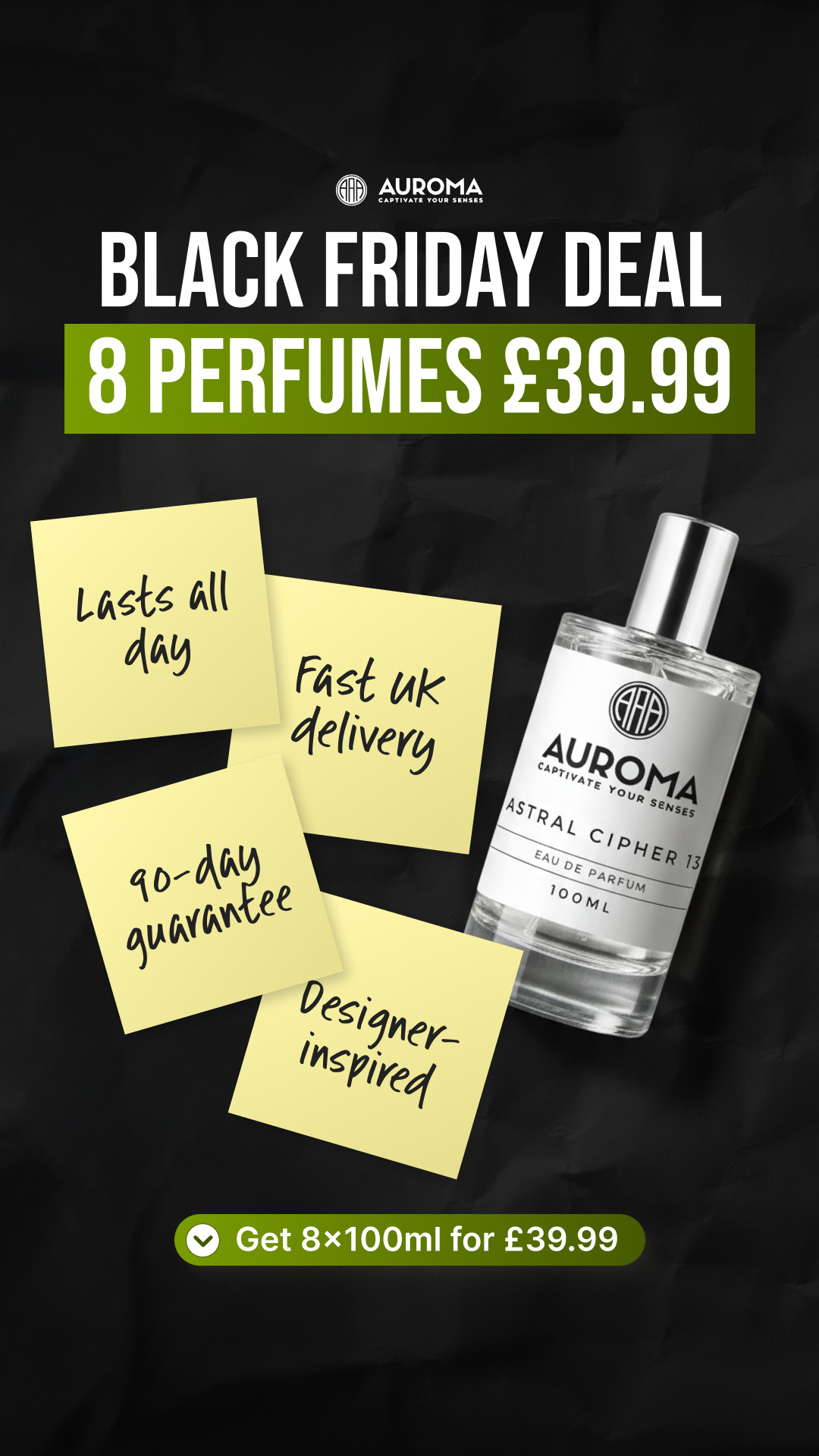 Auroma Fragrances Facebook ad