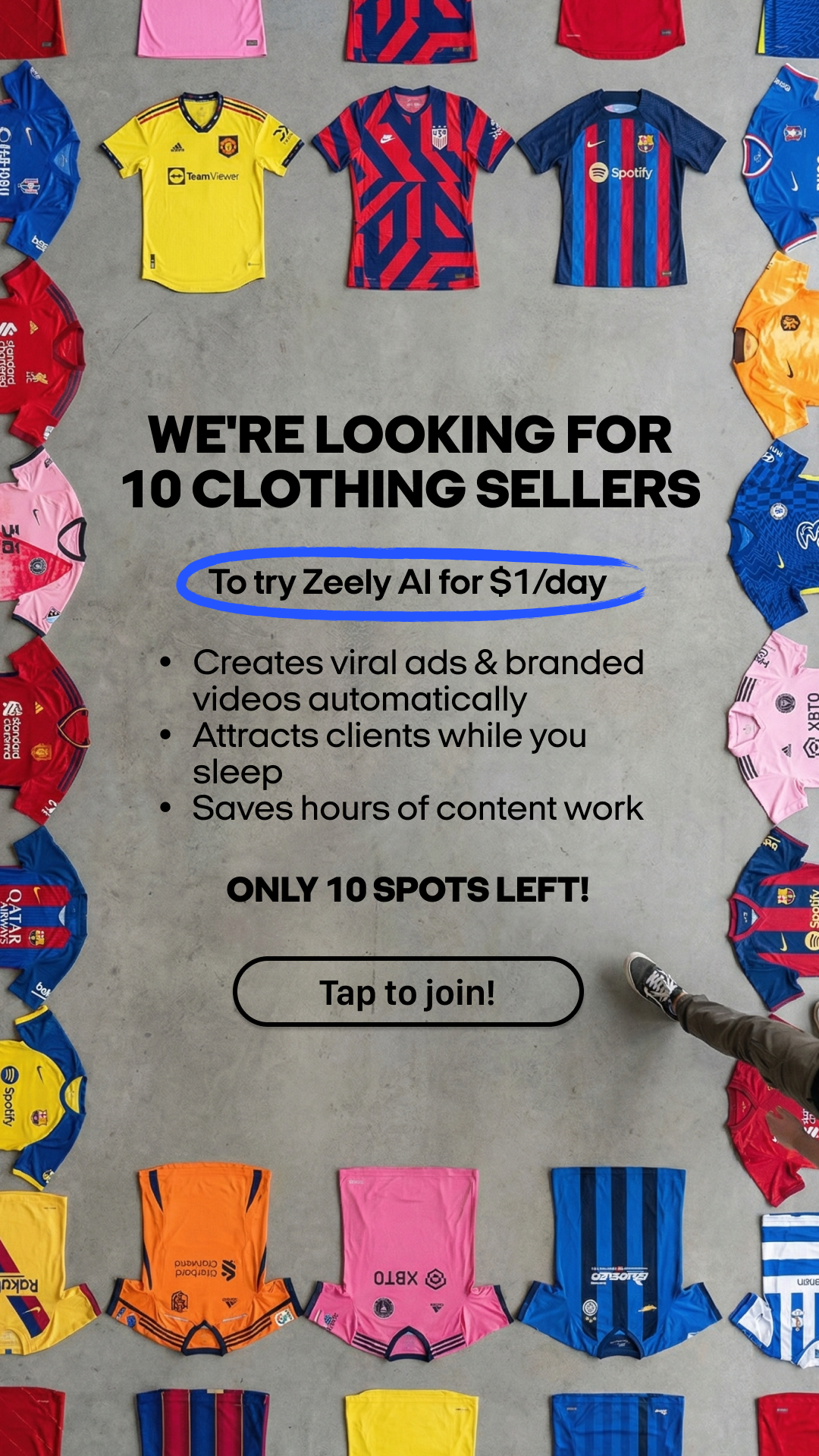 Zeely Facebook ad