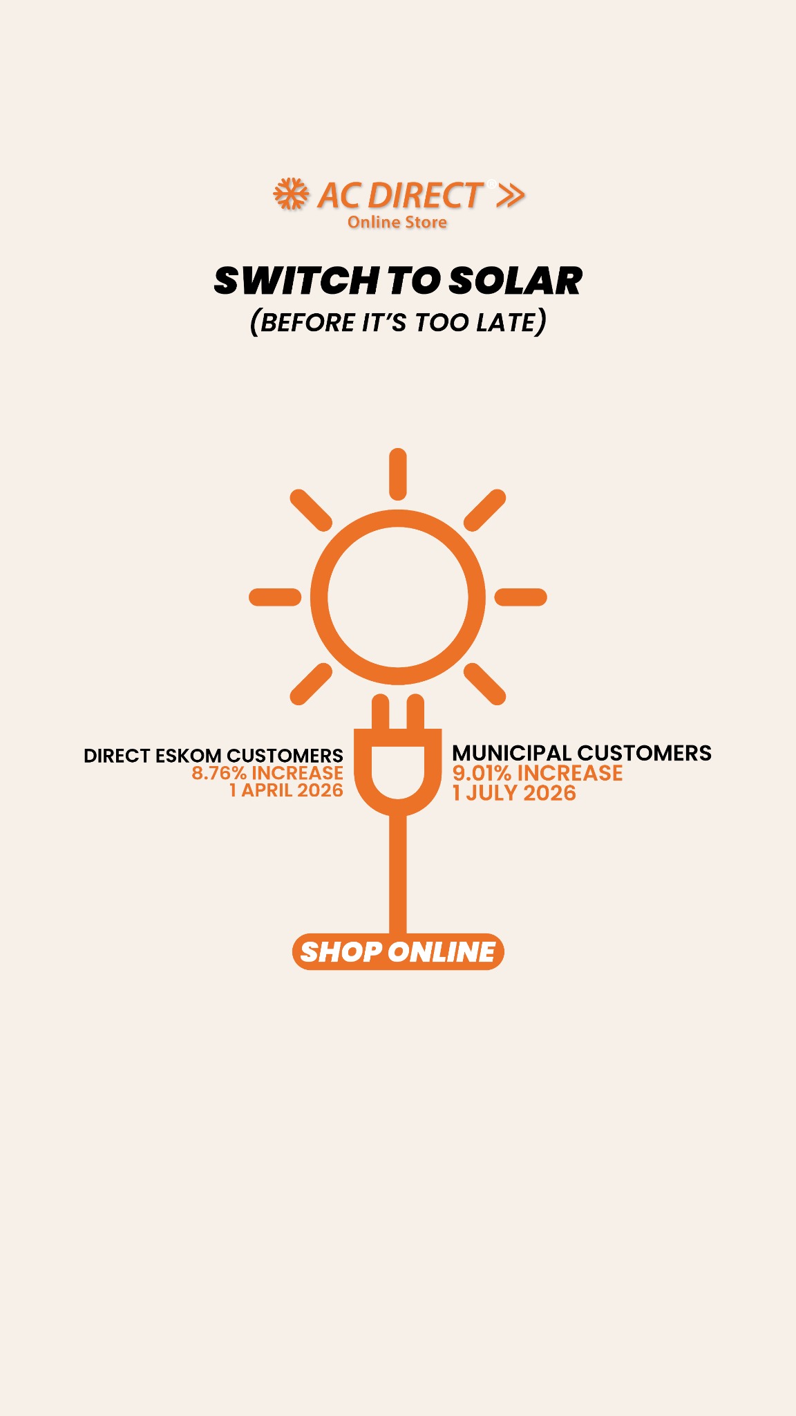 ACDirect Facebook ad