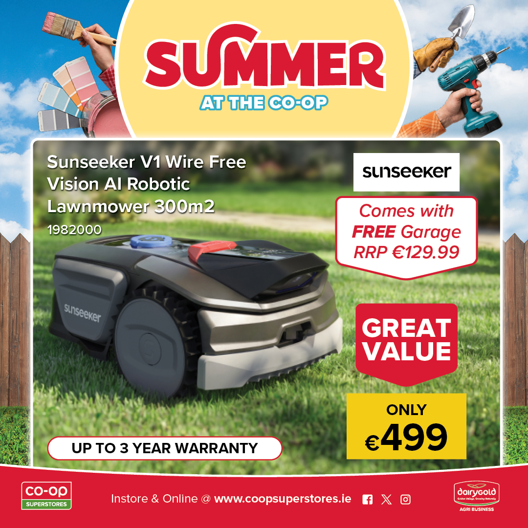 Co-Op Superstores Facebook ad: Work smarter, not harder this summer!
