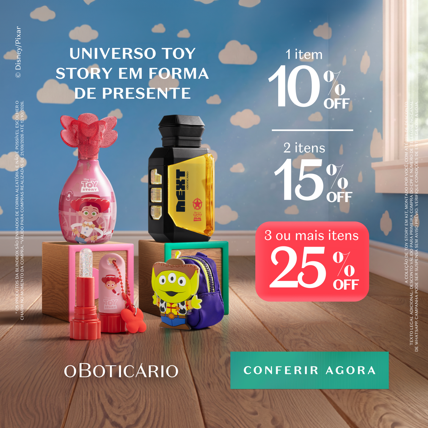 O Boticário Facebook ad: Compre agora no site ou lojas