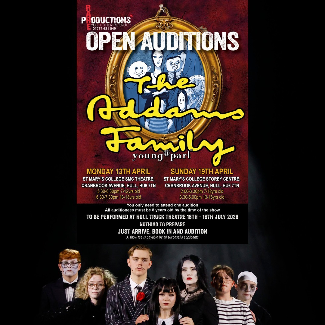Rare Productions Facebook ad: Calling all mini stars!