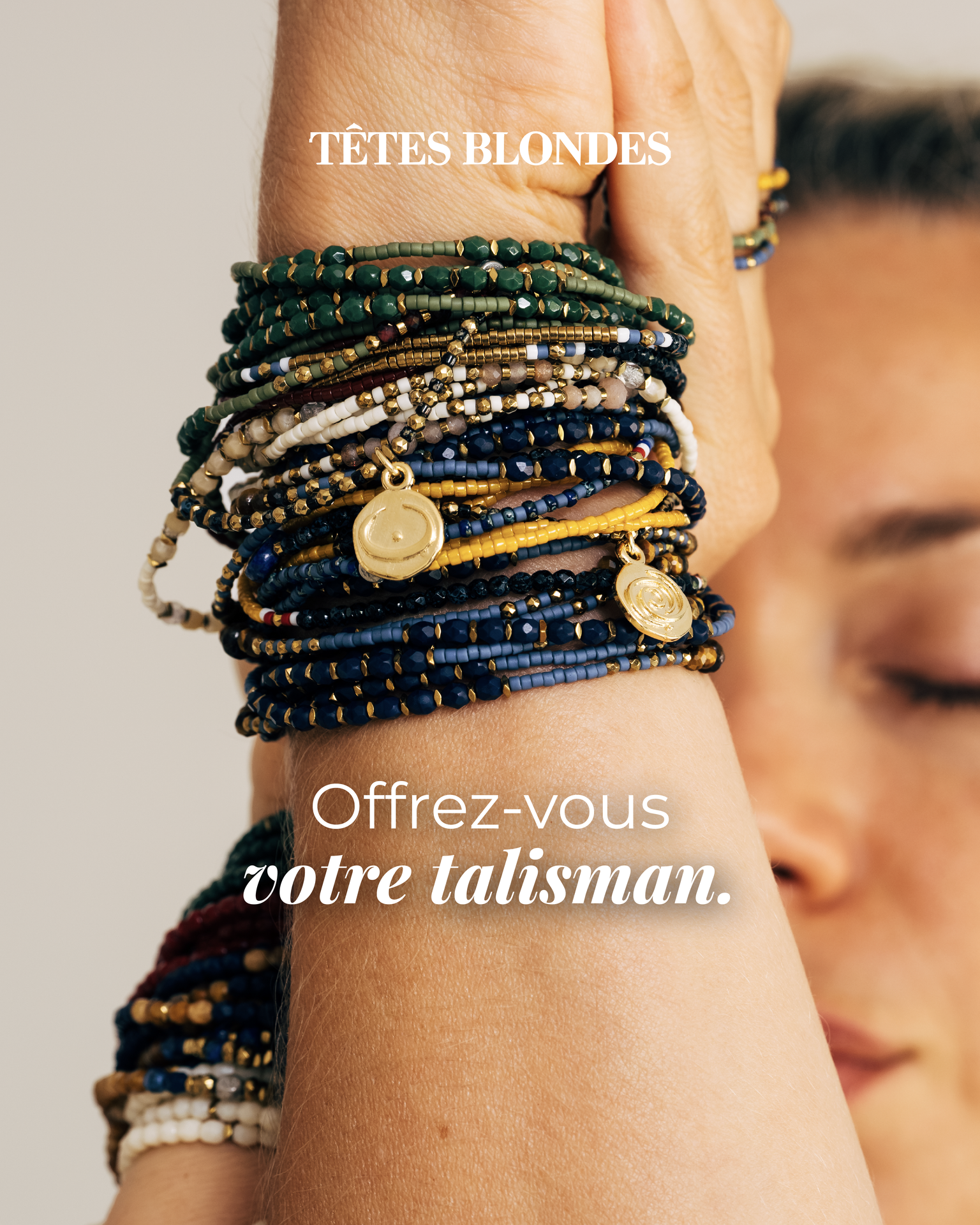 Têtes Blondes Facebook ad: Bijoux faits main