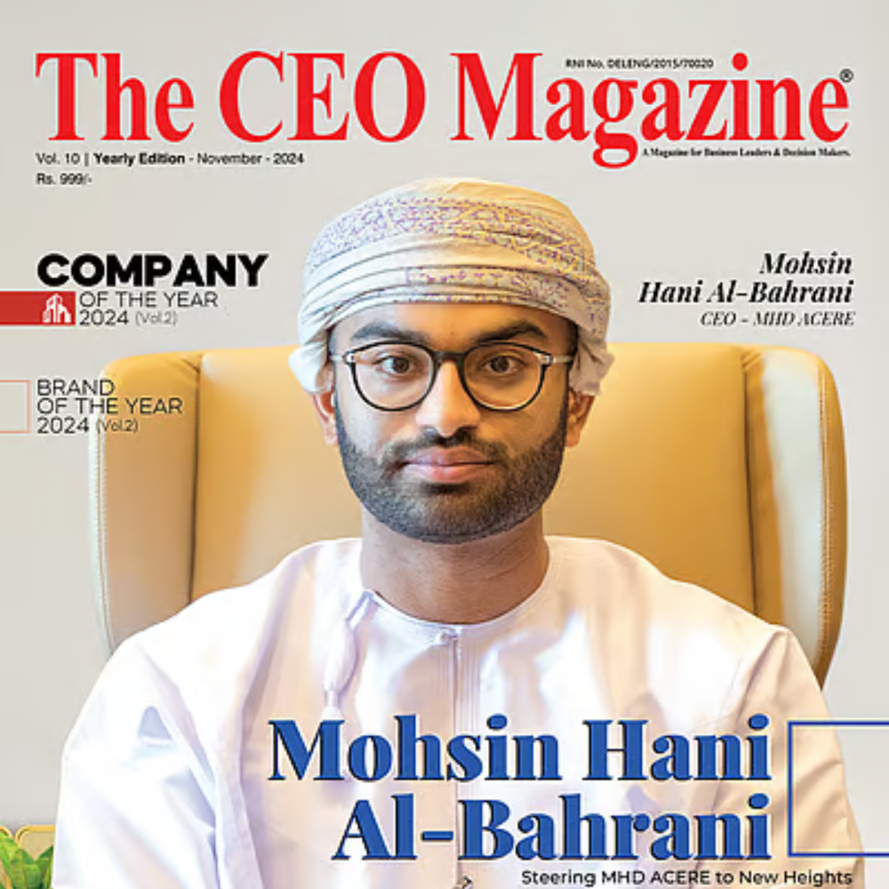 The CEO Magazine Facebook ad from Feb 13, 2026