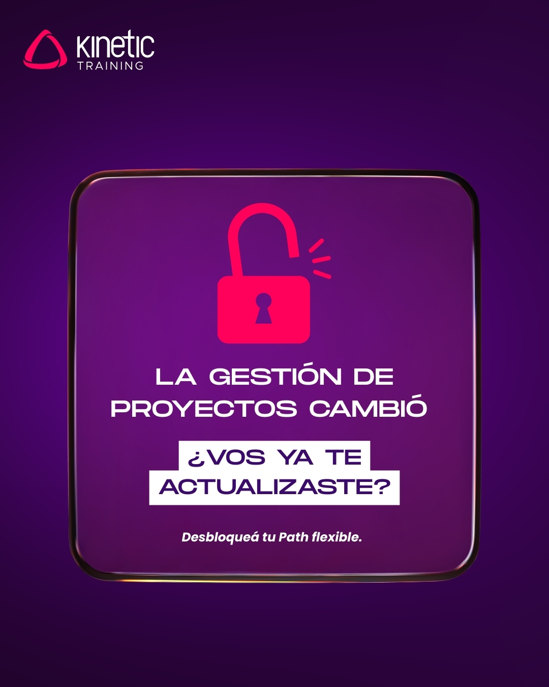 Kinetic Training Facebook ad: ¿Estás listo para la actualización definitiva de tu…