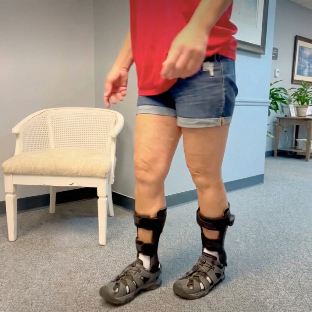 Sarah Whitmore Facebook ad: I Went From Gripping Walls To Walking Unaided