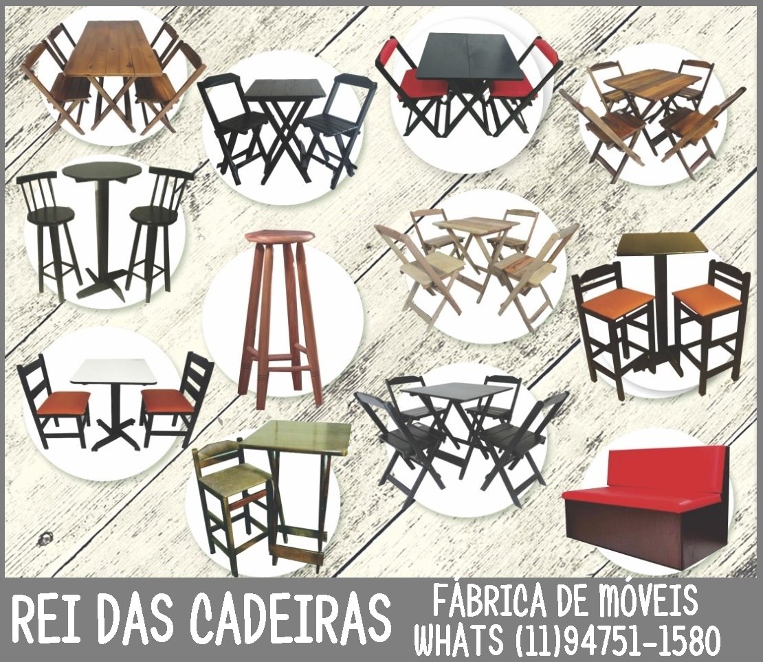 Rei das Cadeiras Facebook ad: Compre direto da fábrica