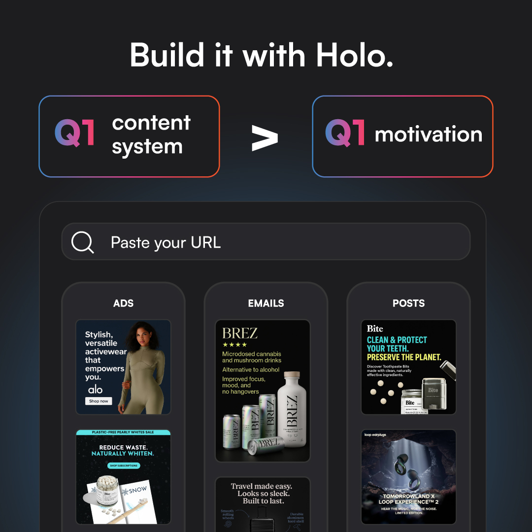 Holo Facebook ad
