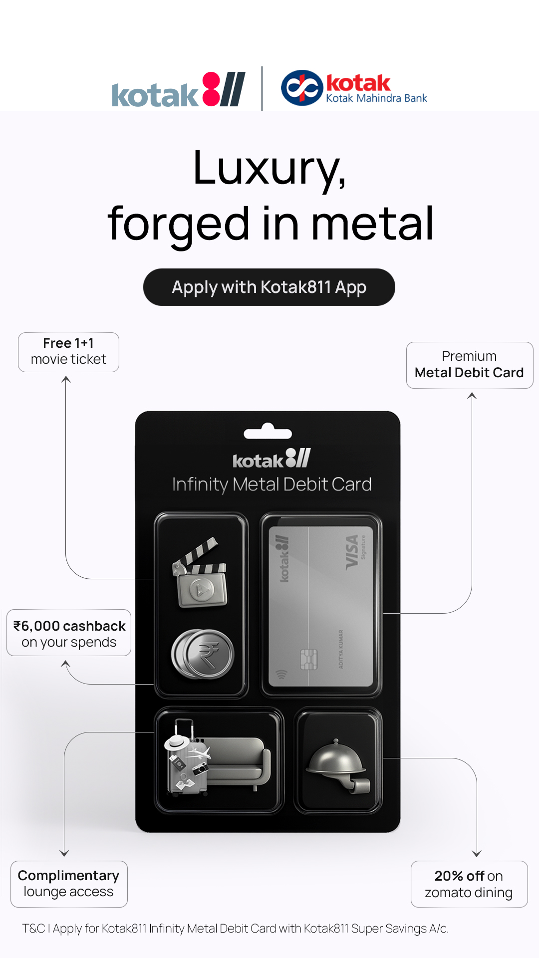 Kotak811 Facebook ad