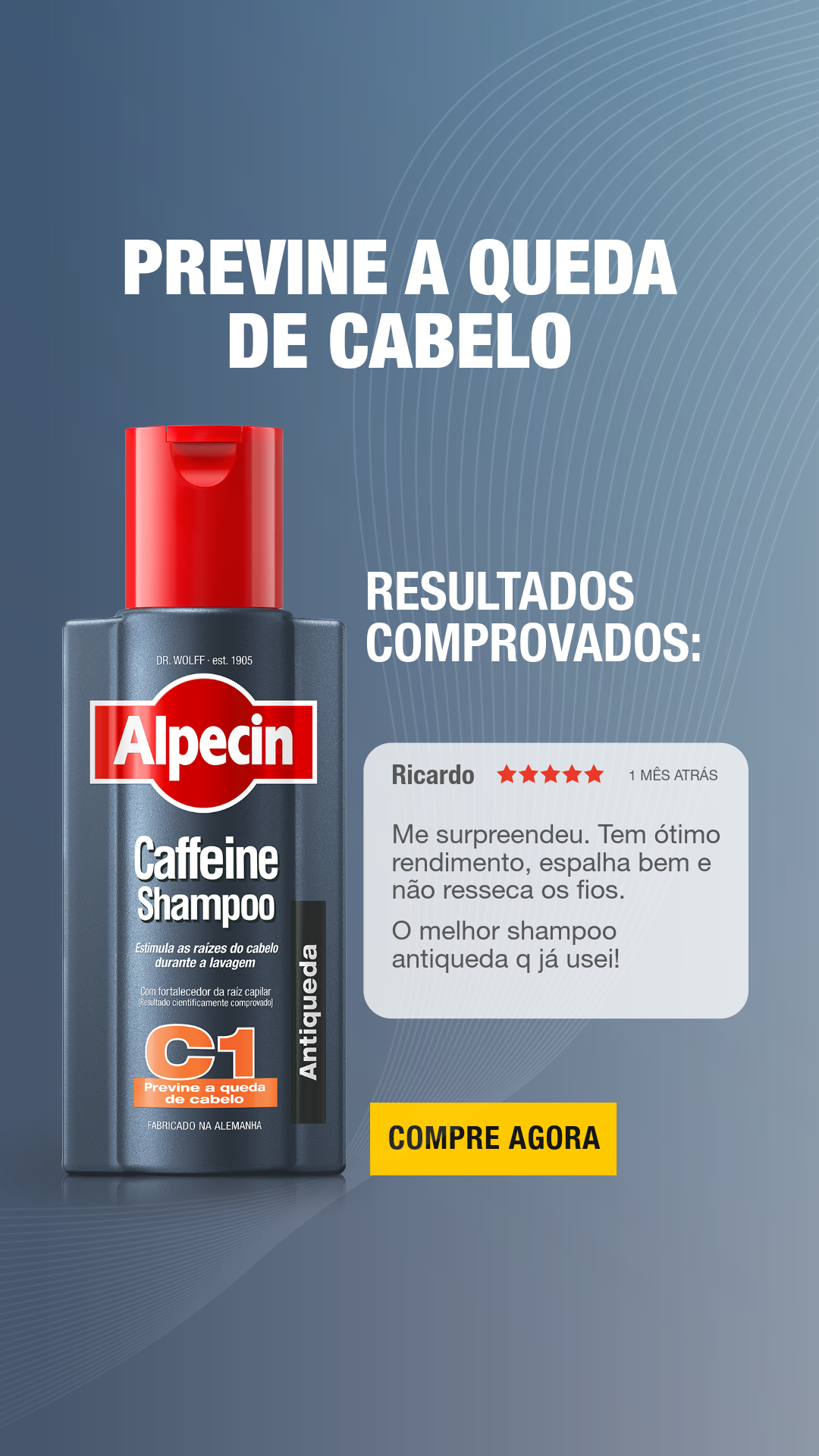 Alpecin Brasil Facebook ad