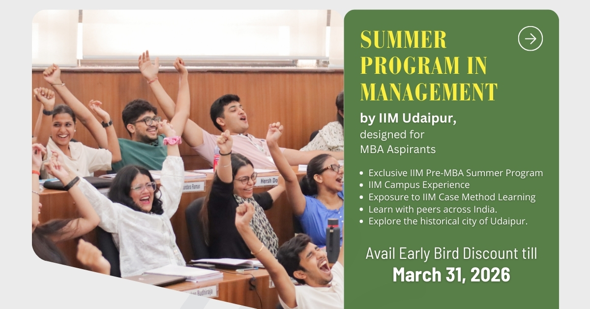 IIM Udaipur Facebook ad from Feb 11, 2026
