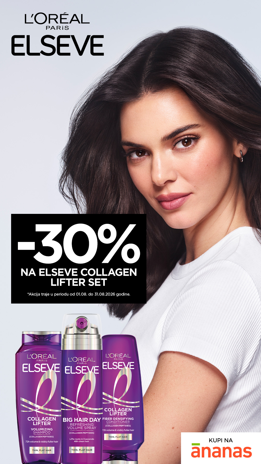 L'Oréal Paris Facebook ad: Ananas E-Commerce | Platforma za online kupovinu