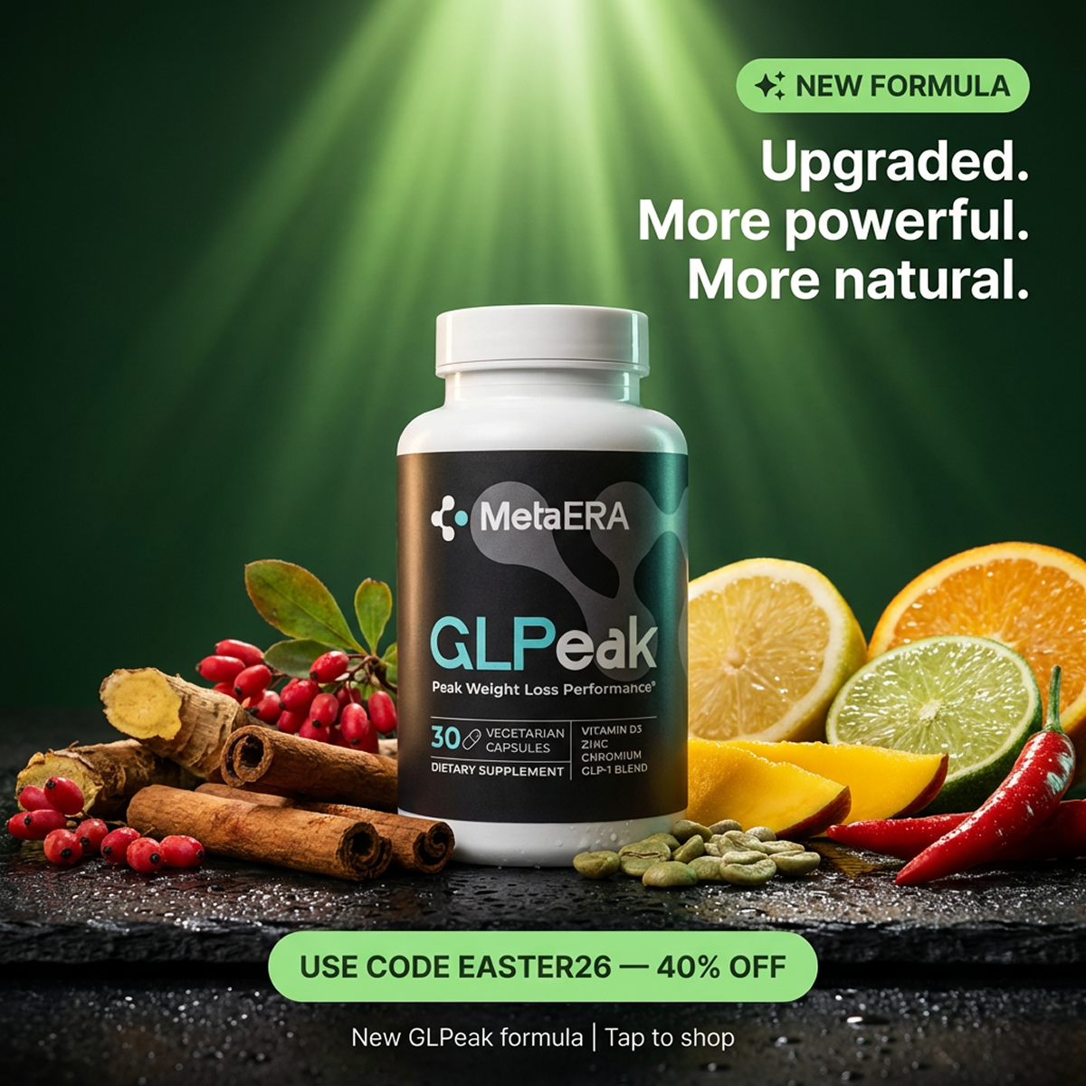 MetaEra Facebook ad: Try A New Approach to Appetite Support Today!