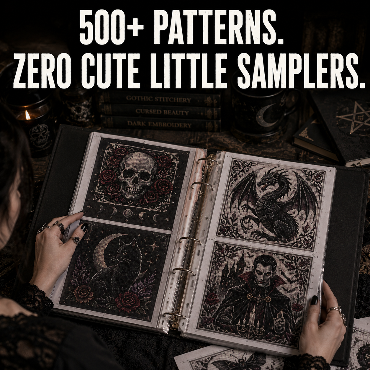 The Gothic Stitch Codex Facebook ad