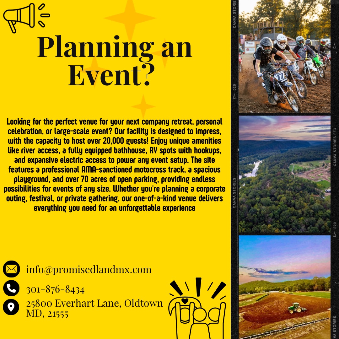 Promisedlandmx Facebook ad: Host Your Event Here!