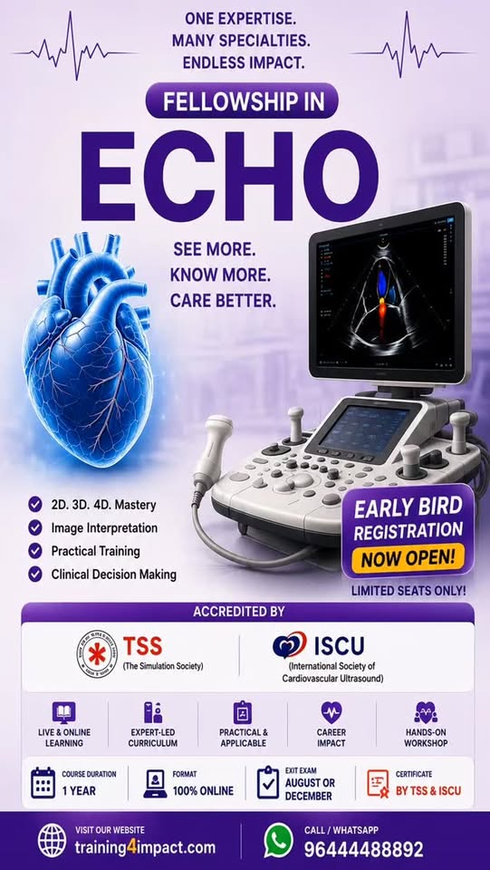 Training4impact.in Facebook ad: Fellowship Programs for doctors