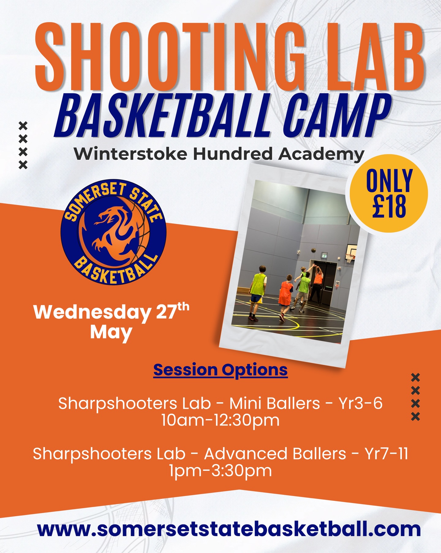 Somerset State Basketball Club Facebook ad: Somerset State Basketball | Children's Basketball Coaching…