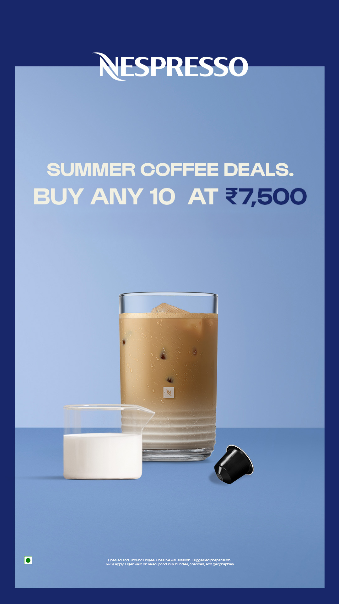 Nespresso Facebook ad